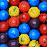 Global Gumball Berry Mix 1-inch balls for colorful candy displays.