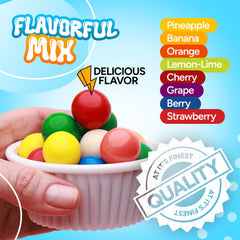 Global Gumball individually wrapped pieces enable easy sharing at home or school.