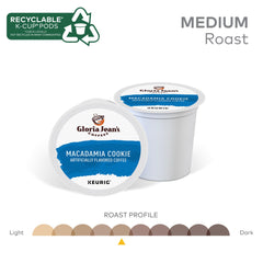 Close-up of Gloria Jean's Arabica beans for premium flavor