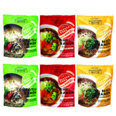 Gluten Free Meister Tonkotsu ramen pack with two servings, premium gluten-free noodles