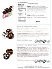 Gluten Free Palace elegant packaging makes a ready-to-gift occasion