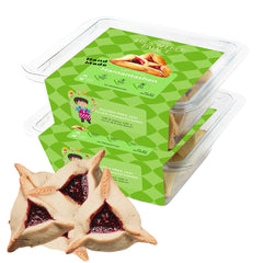Gluten Free Palace raspberry-filled hamantaschen cookies for Purim gifting