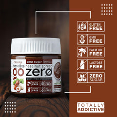 Go Zero spread on toast showing rich, naturally sweet flavor.