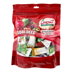 Goaldees Sour Bite-Size Lavashak packaging showing bold fruit flavor for on-the-go snacking