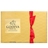 Godiva Chocolatier Goldmark assorted chocolates box front, gift-ready presentation.