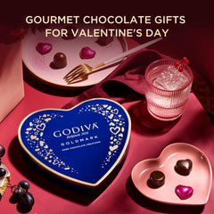 Godiva 14-piece dark chocolate collection with ganache and fruit notes