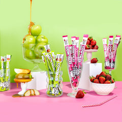 Goetze's Cow Tales cream-center detail captures indulgent texture and memorable sweetness.