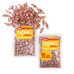 Goetze's Vanilla Caramel Creams front packaging highlights freshness and nostalgia.