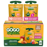 GoGo squeeZ Boulder Berry pouch, a 100% fruit and veggie blend for on-the-go snacking