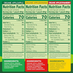 GoGo squeeZ organic fruit puree banana pouch for convenient lunchbox treats