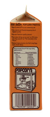 Gold Medal Flavacol fine salt flakes cling to kernels for consistent seasoning.