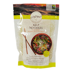 Gold Mine Kelp Noodles ready-to-eat, handy for quick, low-calorie meals.
