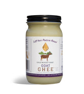 Gold Nugget Ghee goat ghee jar, spreadable and versatile for cooking.