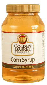 Golden Barrel corn syrup bottle 32 oz for smooth desserts and candy recipes