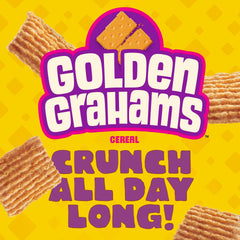 Golden Grahams graham-cracker-taste in a bowl with milk