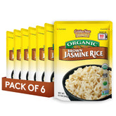 Golden Star Organic Thai Hom Mali Brown Rice pouch for quick meals.