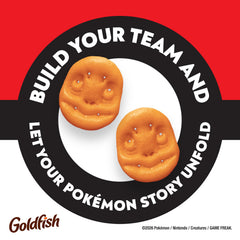 Mixed Charmander and classic Goldfish shapes from Goldfish offering playful variety