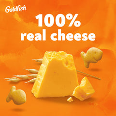 Goldfish crackers close-up texture showcasing baked crunch