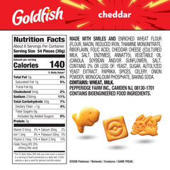 Goldfish Pokémon Cheddar Crackers in a bowl for quick family snacking.