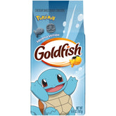 Goldfish front packaging showing Squirtle design and fun snack appeal