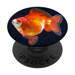 Goldfish PopGrip front view showing Goldfish design and durable finish