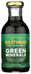 Goldthread Water Tonic Green Minerals bottle pour adds refreshing mineral notes