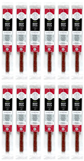 Good Fod Foods Original Meat Sticks pack front, a convenient low FODMAP snack