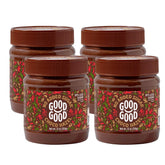 Good Good Belgian Choco Hazel jar with smooth texture for sugar-free snacking.