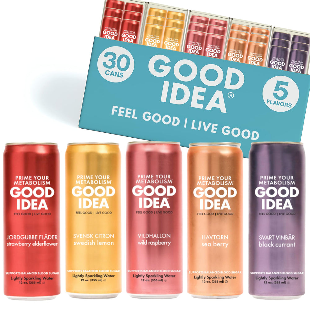 Good Idea Sea Berry bottle pour shows crisp, refreshing notes ideal for a metabolism‑friendly sip