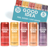 Good Idea Sea Berry bottle pour shows crisp, refreshing notes ideal for a metabolism‑friendly sip