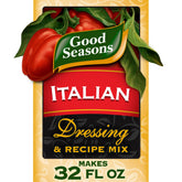 Good Seasons Italian dressing mix box with four packets for quick dressings