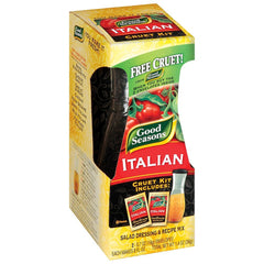 Good Seasons Italian spice blend close-up showing robust flavor for salads.