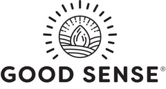 Good Sense honey roasted pumpkin seeds label closeup, showcasing protein-rich snack.