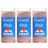 Shit Load Good Shit Seasoning pack 3 tin front enhances flavor.