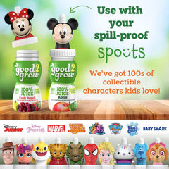 Good2grow bottle with toppers for spill-free play on the go