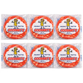 Goodart's Salted Nut Roll 6-pack packaging, ideal for on-the-go snacking.