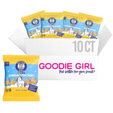 Goodie Girl Magical Animal Crackers front label highlights gluten-free and peanut-free goodness.