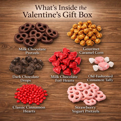 Goodland Farms Valentine strawberry yogurt pretzels—delightful fruity twist with creamy yogurt coating.