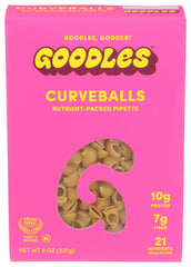 Goodles Curveballs Pasta 8oz pack ready for quick weeknight dinners.