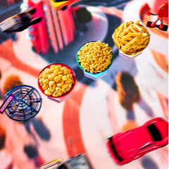 GOODLES pasta variety pack front view, six-pack for easy meal planning.