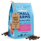 Goodsam New Day bag front shows branding and eco packaging for daily coffee rituals