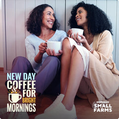 Goodsam New Day grind pour illustrates consistent grind for even extraction