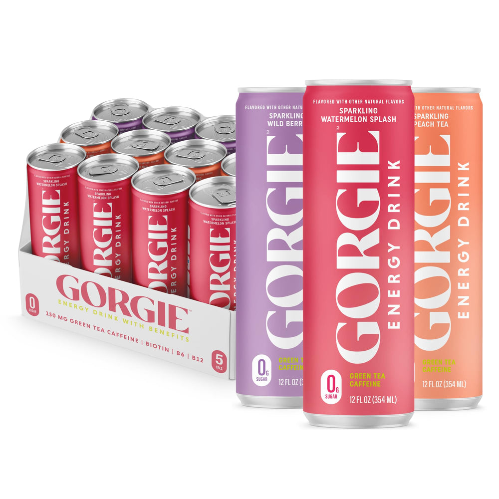 GORGIE original sugar-free energy can with crisp lemon-lime flavor and zero sugar.