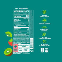 Gorilla Energy real fruit juice squeeze highlights authentic taste for refreshing recharge.