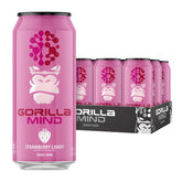 Gorilla Mind Energy Drink can front view showing bold focus and clean energy.