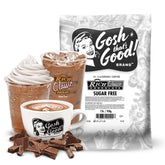 Gosh That's Good! Sugar-free rich chocolate bottle pour enhances drinks with depth
