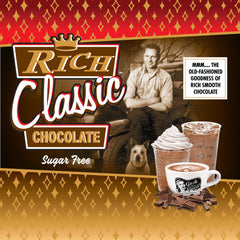 Gosh That's Good! Sugar-free chocolate coffee-latte swirl blends easily for at-home baristas