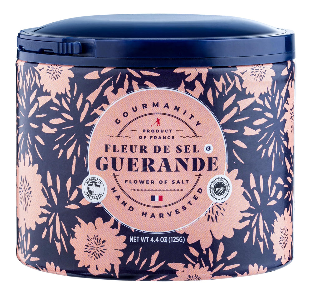 Gourmanity Fleur de Sel soft flakes ready to finish delicate dishes.