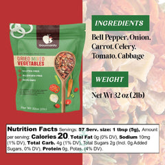Gourmanity tasty vegetable mix ready to top ramen
