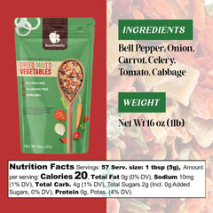 Gourmanity vegetable soup blend ramen toppings image highlighting fast flavorful ramen add-ins.